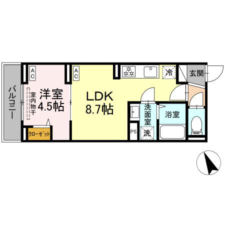 (仮称)中野区鷺宮3丁目PJの間取り
