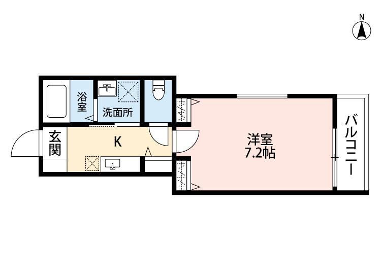 ルミエールいずみ中央の間取り