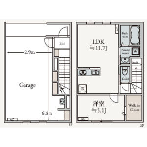 Inframince Edgeの間取り