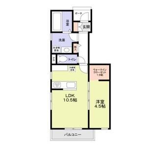 守山区守山三丁目新築計画B棟(東)の間取り