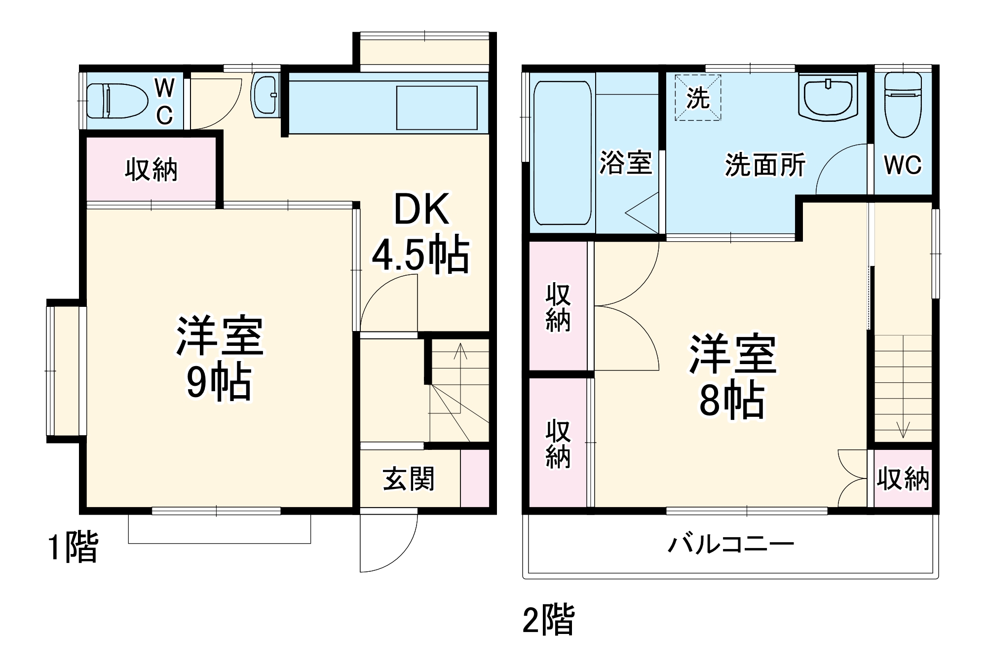 インスパイアーの間取り