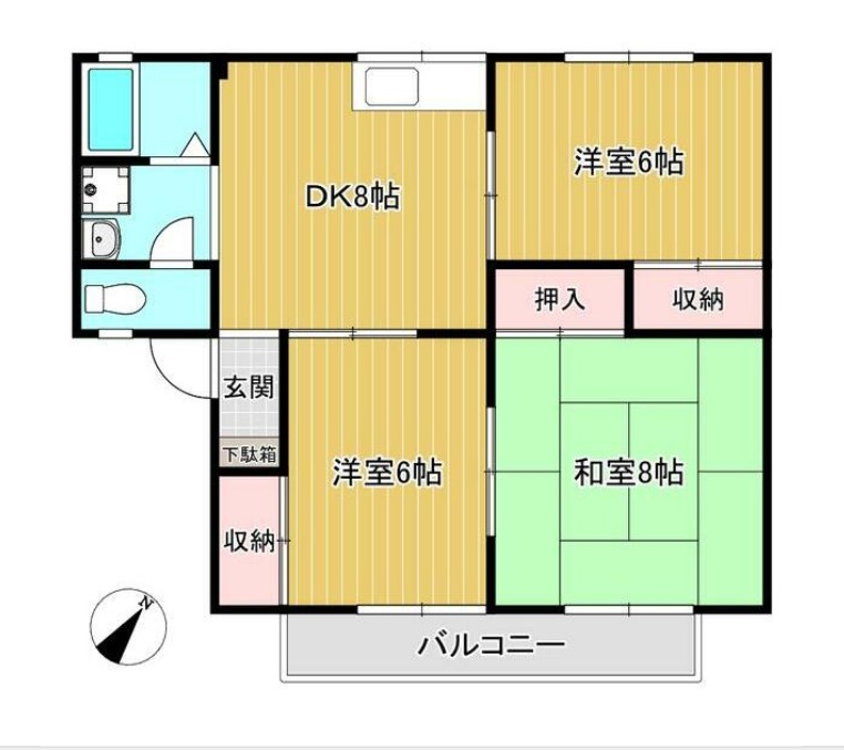 クレインヒルズの間取り