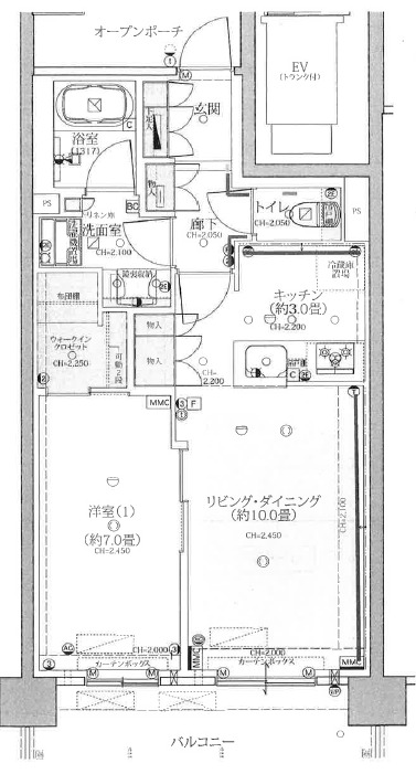 Brillia小金井桜町の間取り