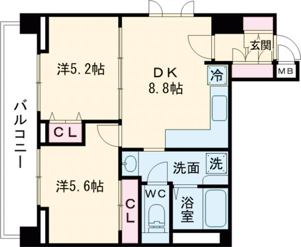 つるまきハウスの間取り