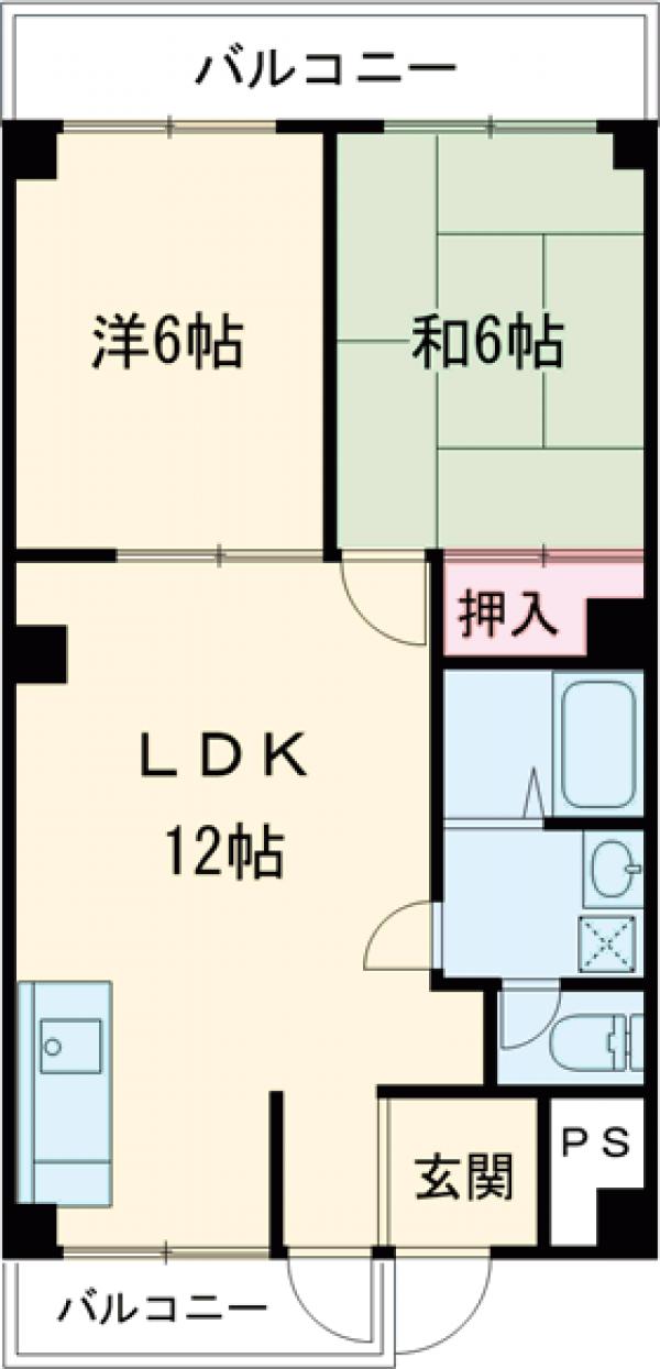 ドミールユタカの間取り