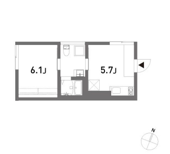 COLLAGE HOUSEの間取り