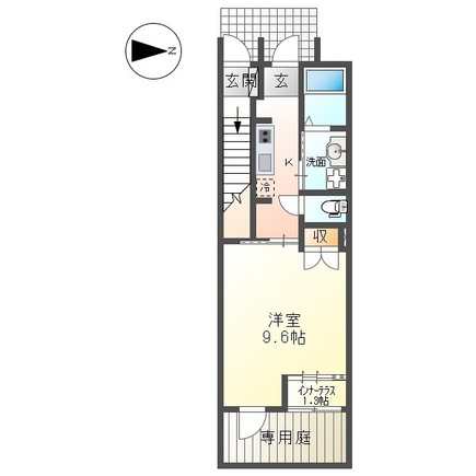 カーロ オルテンシアの間取り