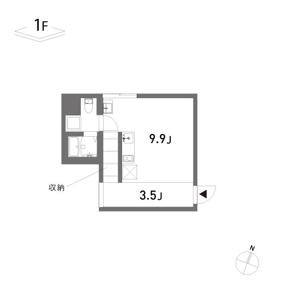 COLLAGE HOUSEの間取り