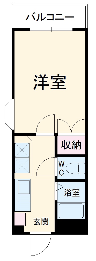 モンホワイエⅠの間取り