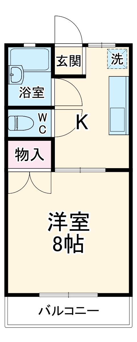 イトウハイツ3の間取り