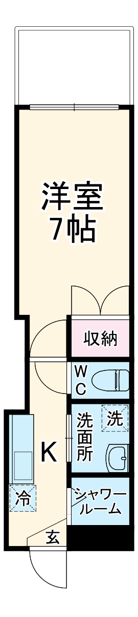 Kレジデンス大手町の間取り