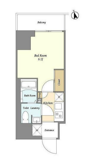 コンフォリア・リヴ川崎南幸町の間取り
