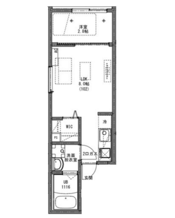 KEIAI RESIDENCE 新秋津の間取り