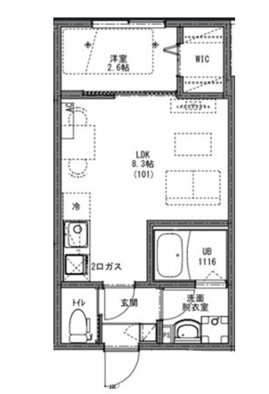 KEIAI RESIDENCE 新秋津の間取り