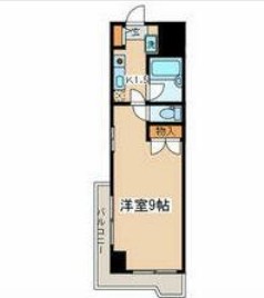南大谷の完工年月(1989年4月)築の賃貸マンションの間取り