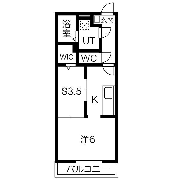 Cuore Ⅱの間取り