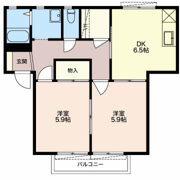 EMPORIUMの間取り