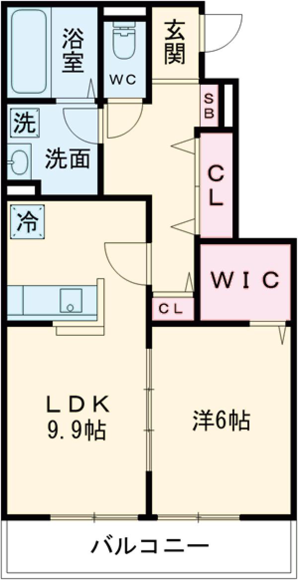 ヴェルデ三鷹の間取り