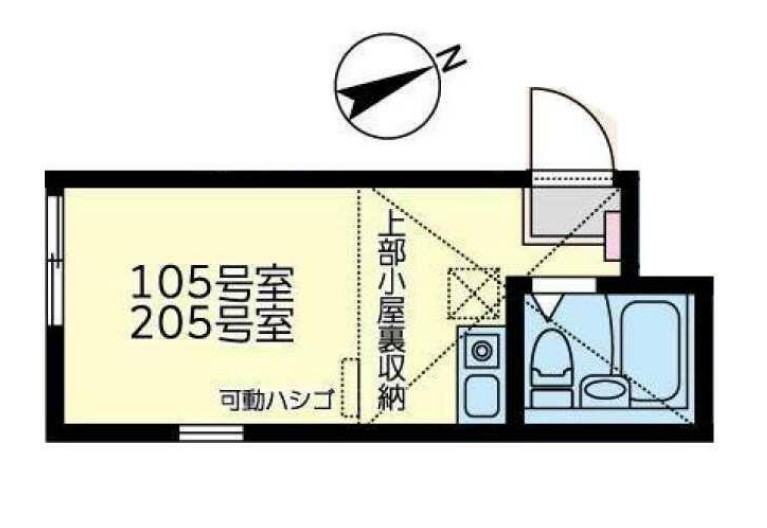 ブルーミー川崎の間取り