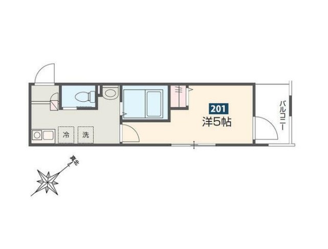 MELDIA成増の間取り