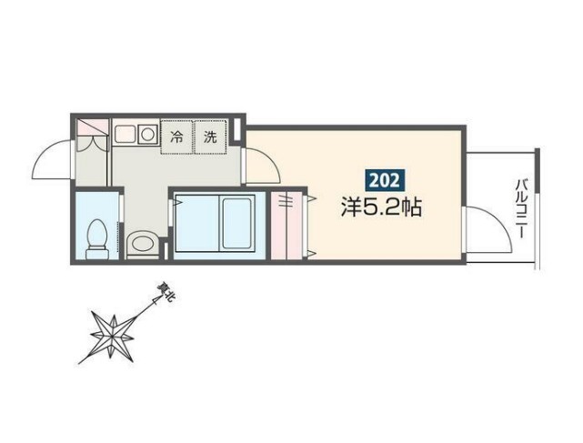 MELDIA成増の間取り