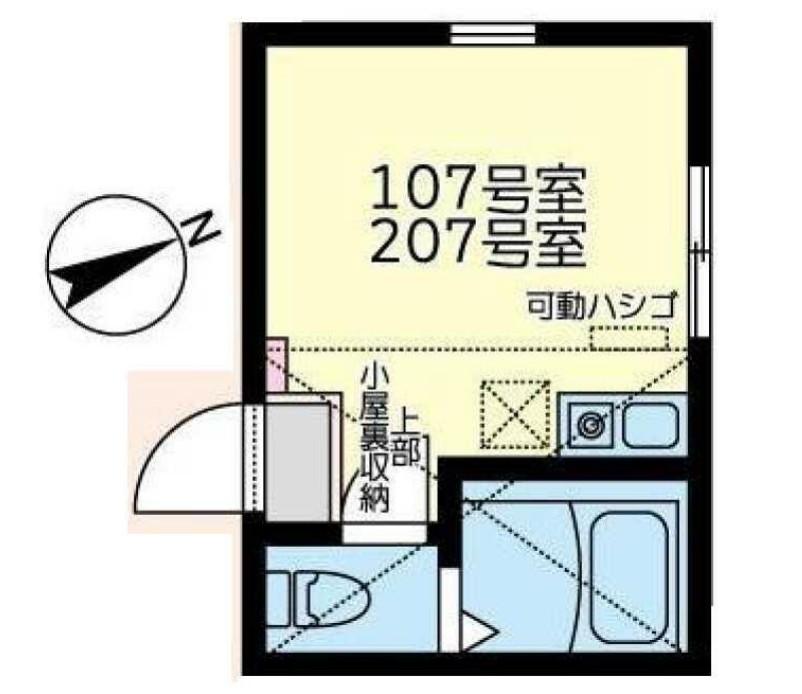 ブルーミー川崎の間取り