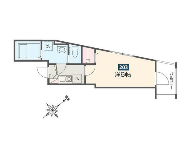 MELDIA成増の間取り