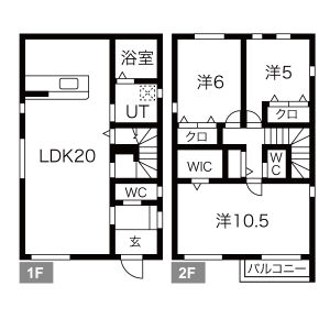 Tsukane Hillの間取り