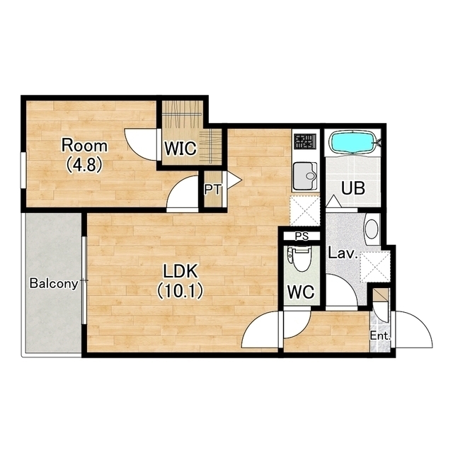 (仮称)ジーメゾン姫島アウラの間取り