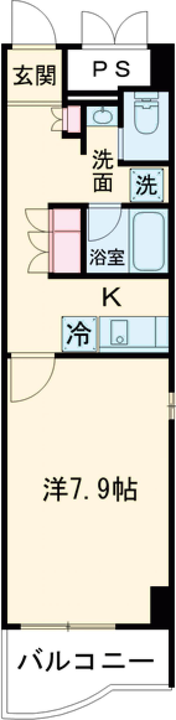 クロワトールの間取り