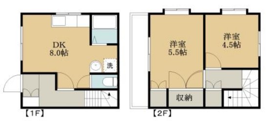 グリーンヒルズ玉川学園Aの間取り