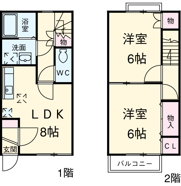 ベルハイムの間取り