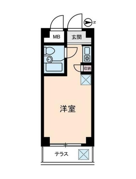 アムス堀ノ内A棟の間取り