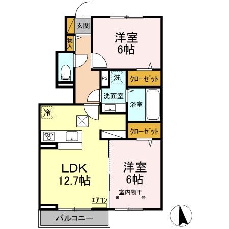 ル・グランⅢの間取り