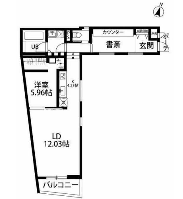 デコール代官山の間取り