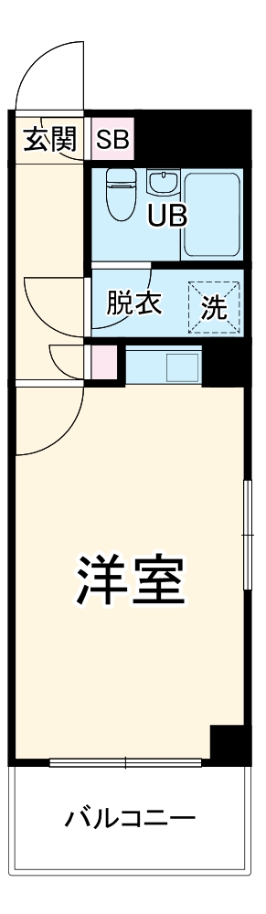ライオンズマンション蕨第2の間取り
