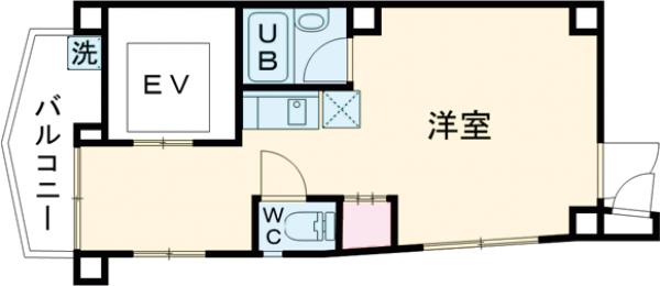 池袋ロイヤルウエストの間取り