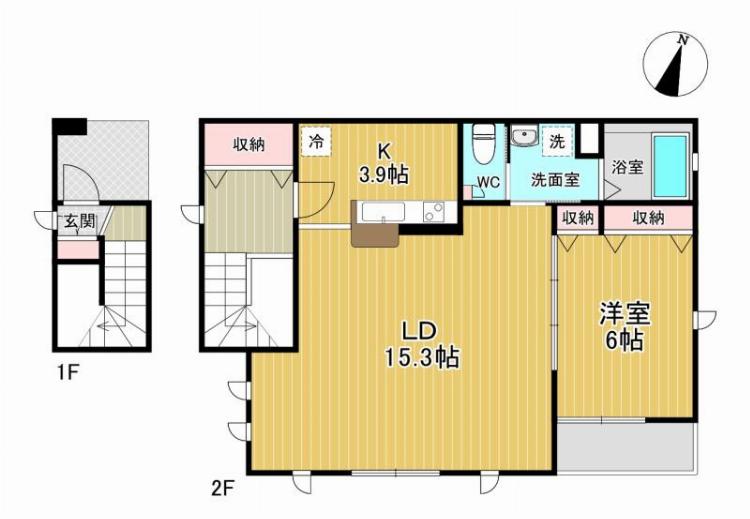 エチュード笹塚の間取り