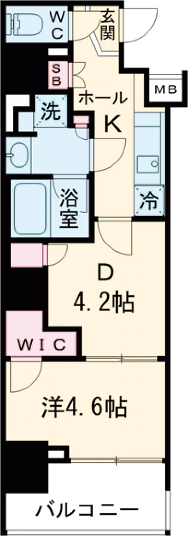 ガリシア千石の間取り