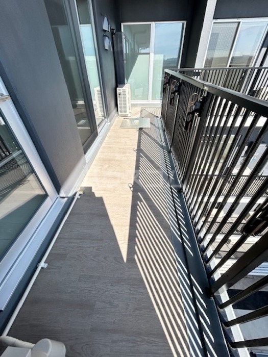 12/25 バルコニー