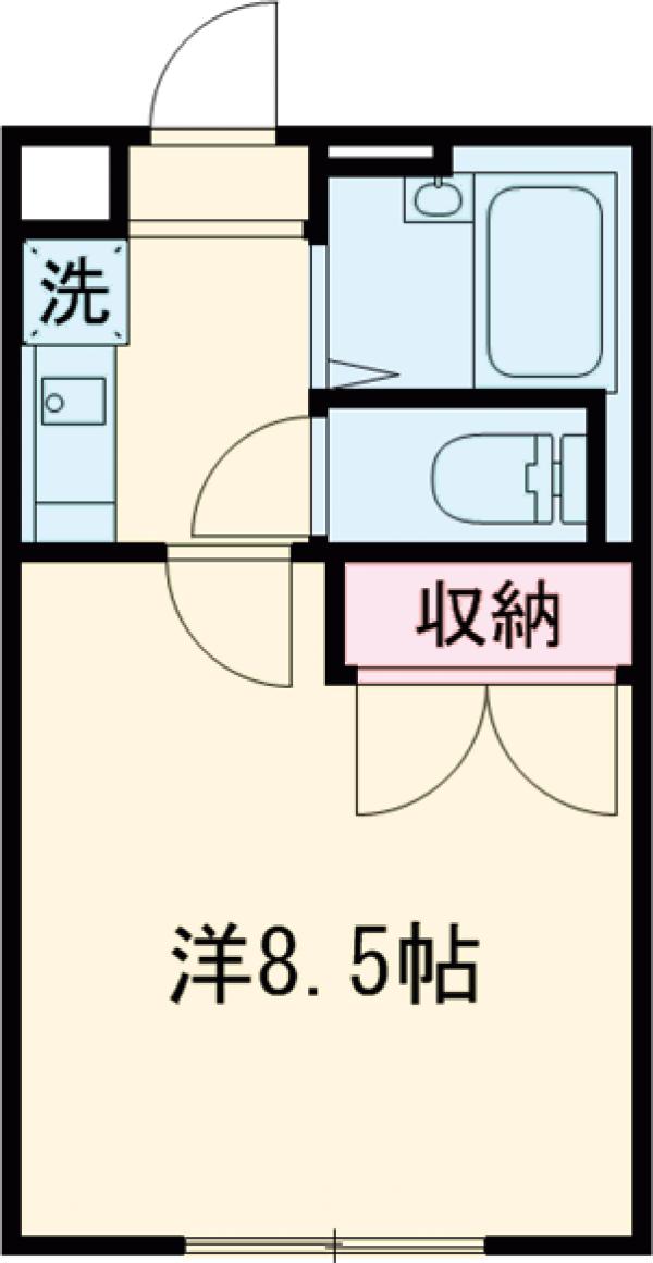 オリーブガーデンBの間取り