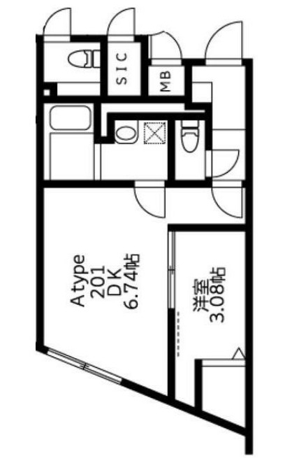 U Residence武蔵小山の間取り