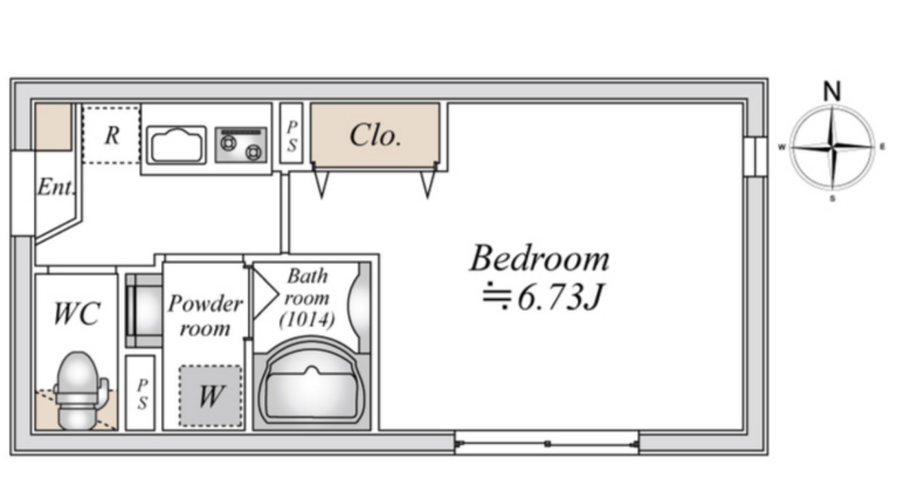 LiveFlat巣鴨の間取り