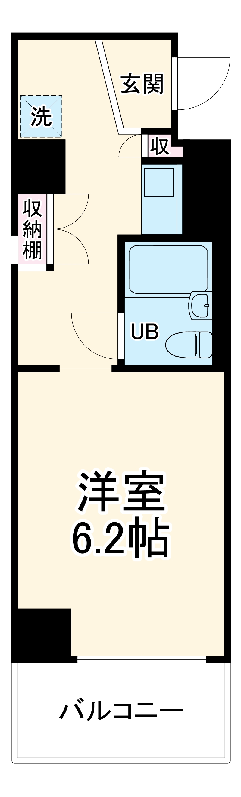 ライオンズマンション御池通の間取り