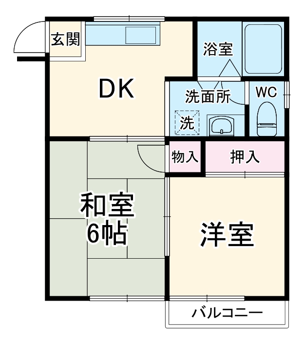 タウンパドックの間取り