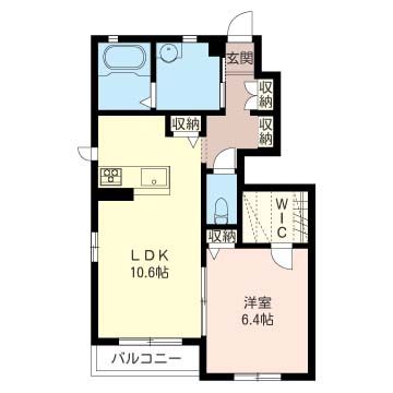 シャーメゾン・ルーチェCの間取り