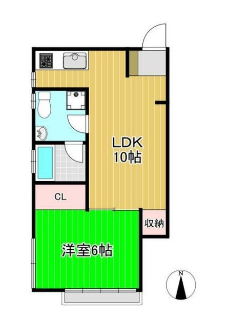 小川ビルの間取り