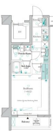 ガリシア四ツ木テラスの間取り