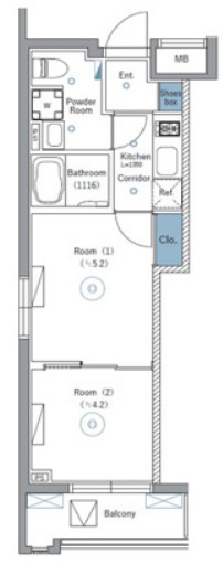 SYFORME NEXT IKEBUKURO WESTの間取り