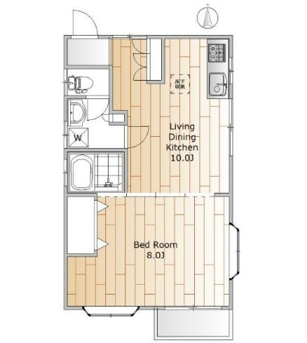 グレース永福No.5の間取り